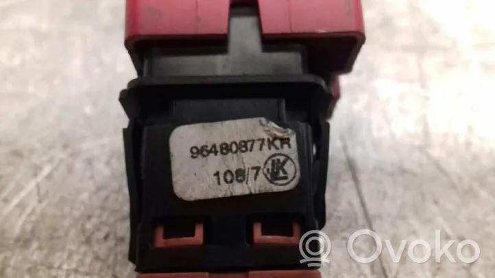 Citroen C4 Aircross Botón interruptor de luz de peligro 96480877KR