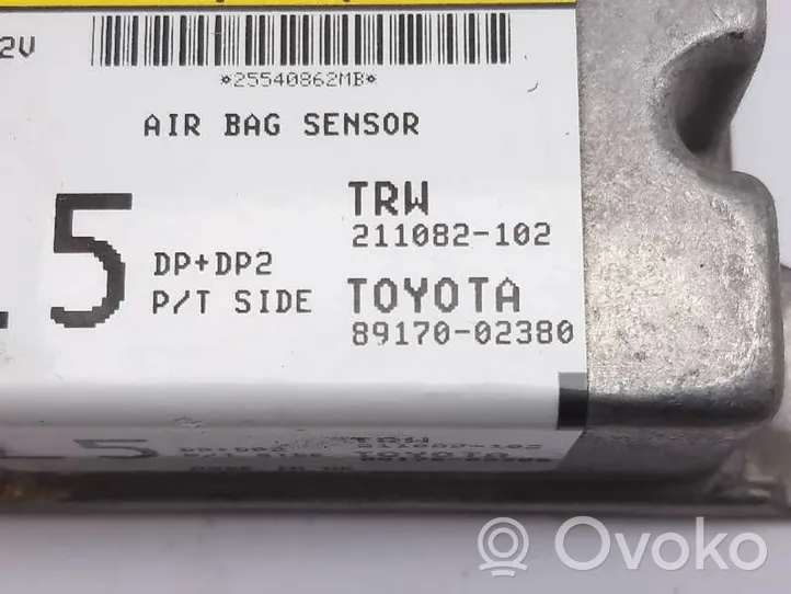 Toyota Corolla E120 E130 Module de contrôle airbag 8917002380