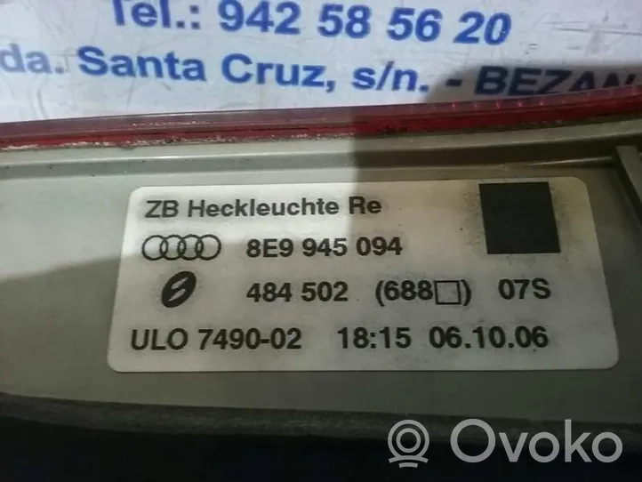 Audi A4 Allroad Lampa tylna 8E9945094