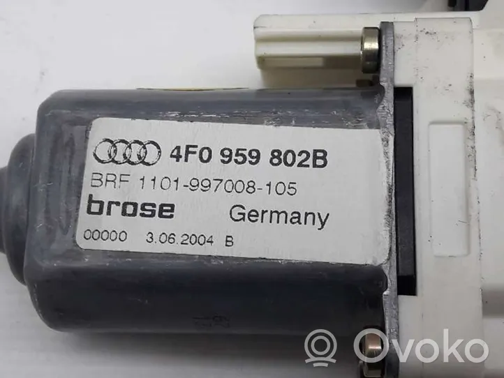 Audi A6 S6 C6 4F Электрический механизм для подъема окна без двигателя 4F0959802B