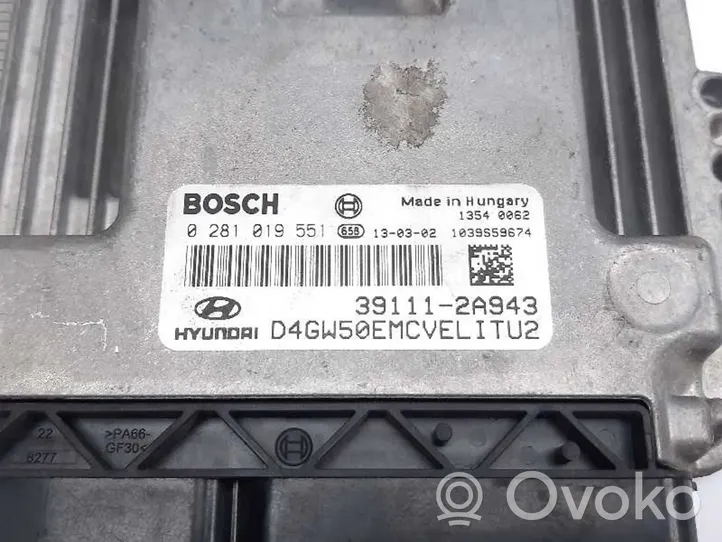 Hyundai i30 Calculateur moteur ECU 391112A943