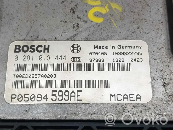 Jeep Compass Calculateur moteur ECU P05094599AE