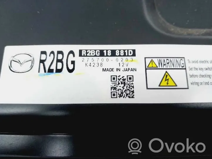 Mazda 6 Calculateur moteur ECU R2BG18881D