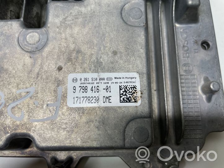 BMW 1 F20 F21 Calculateur moteur ECU 9798416