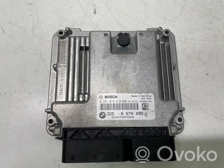 BMW 3 F30 F35 F31 Centralina/modulo del motore 8574095