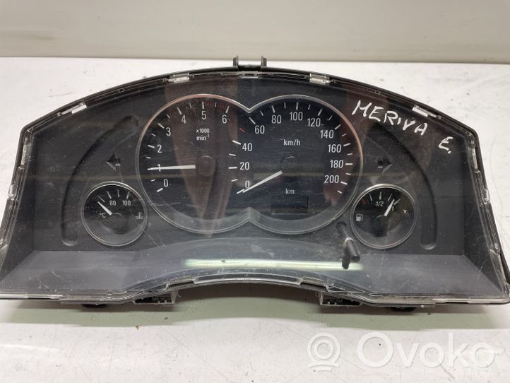 Opel Meriva A Compteur de vitesse tableau de bord 13173381XT