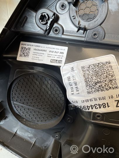 Audi Q2 - Takaoven verhoilu 81A867377