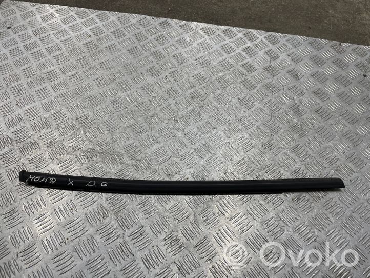 Opel Mokka X Rear door glass trim molding 