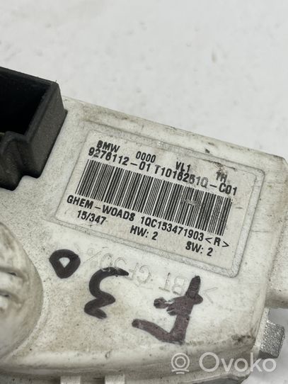 BMW 3 F30 F35 F31 Salono pečiuko ventiliatoriaus rėlė 9276112