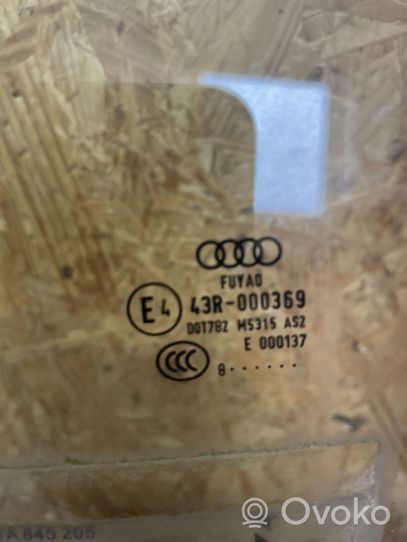 Audi Q2 - Vitre de fenêtre porte arrière 81A845205