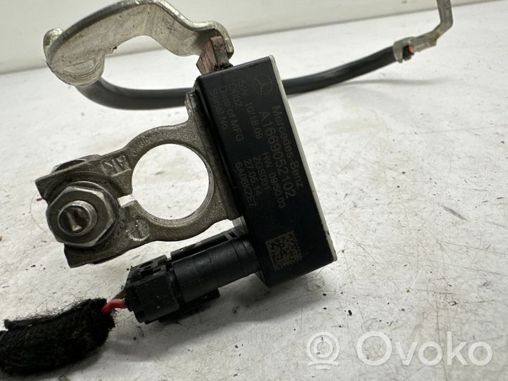 Mercedes-Benz ML W166 Negative earth cable (battery) A1669052102