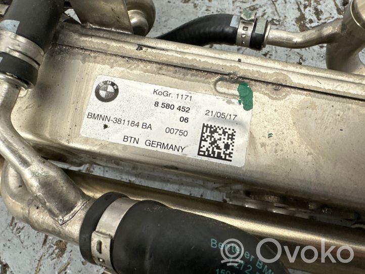 BMW 3 G20 G21 Refroidisseur de vanne EGR 8580452