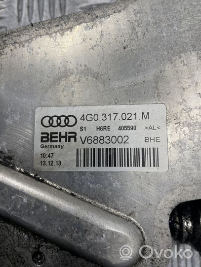 Audi A6 S6 C7 4G Radiatore dell’olio trasmissione/cambio 4G0317021M