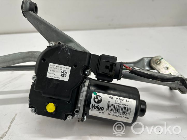 BMW 5 G30 G31 Tiranti e motorino del tergicristallo anteriore 7381000