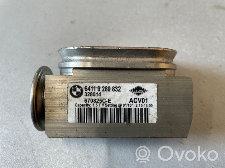 BMW 3 F30 F35 F31 Valvola ad espansione dell’aria condizionata (A/C) 9289832