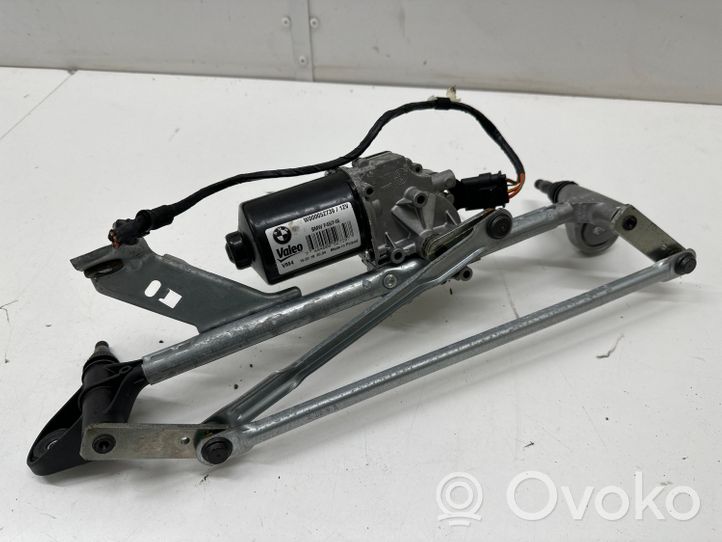 BMW 2 F46 Mechanizm i silniczek wycieraczek szyby przedniej / czołowej 7301046