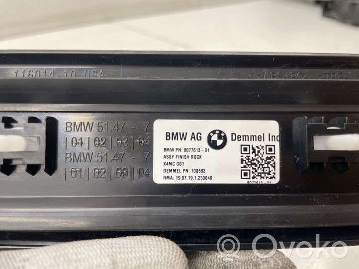 BMW X4M F98 Sottoporta anteriore (parte carrozzeria) 8077613
