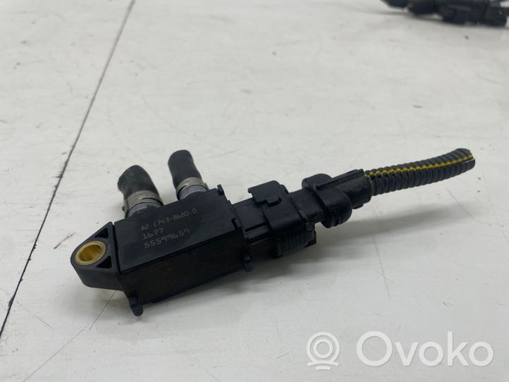 Opel Astra K Exhaust gas pressure sensor 55599659