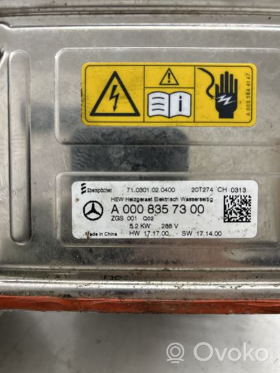 Mercedes-Benz E W213 Oro kondicionieriaus/ šildymo valdymo blokas A0008357300