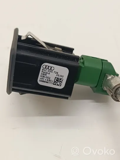 Audi Q2 - USB-pistokeliitin 81C035726