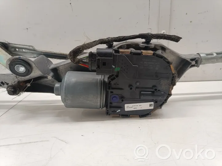 Opel Astra K Front wiper linkage and motor 39034606