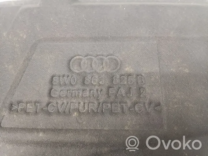 Audi A4 S4 B9 8W Dzinēja pārsega skaņas izolācija 8W0863825B