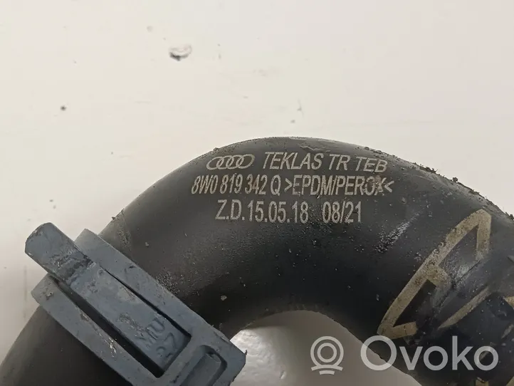 Audi A4 S4 B9 8W Moottorin vesijäähdytyksen putki/letku 8W0819342Q