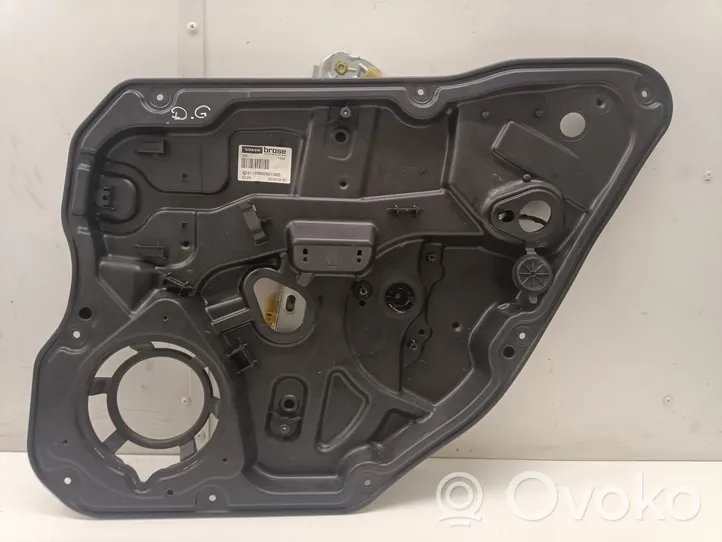 Volvo V60 Mechanizm podnoszenia szyby tylnej bez silnika 30784313