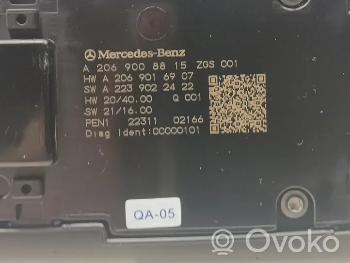 Mercedes-Benz C W206 Interrupteur commade lève-vitre A2069008815