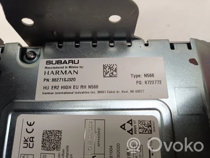 Subaru Forester SK Unité principale radio / CD / DVD / GPS 86271SJ320