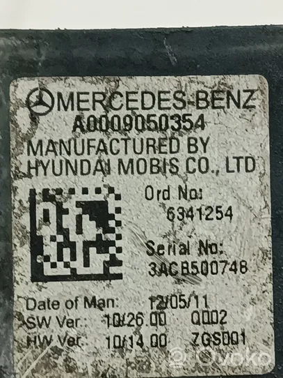 Mercedes-Benz E A207 Cable negativo de tierra (batería) A0009050354