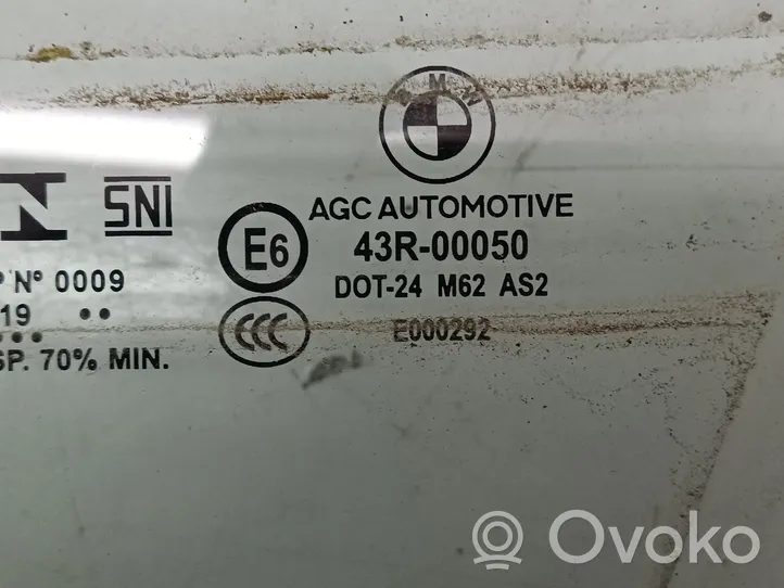 BMW 5 G30 G31 Etuoven ikkunalasi, neliovinen malli 43R00050