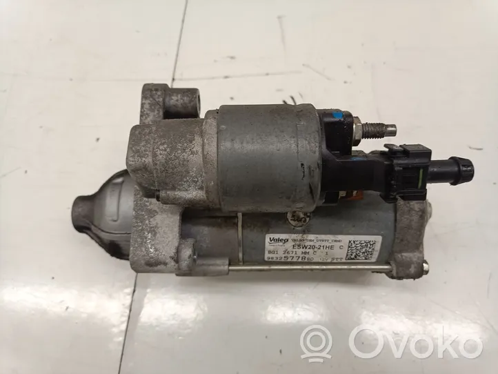 Peugeot 2008 II Starter motor 9832577880