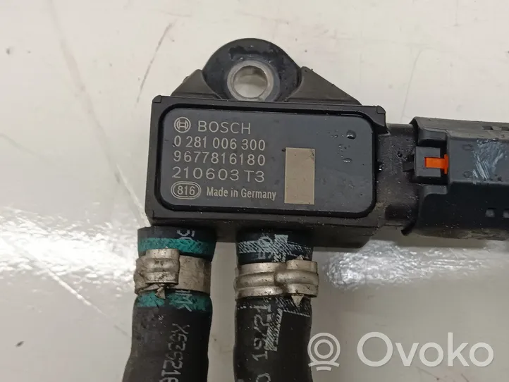 Peugeot 2008 II Exhaust gas pressure sensor 9677816180