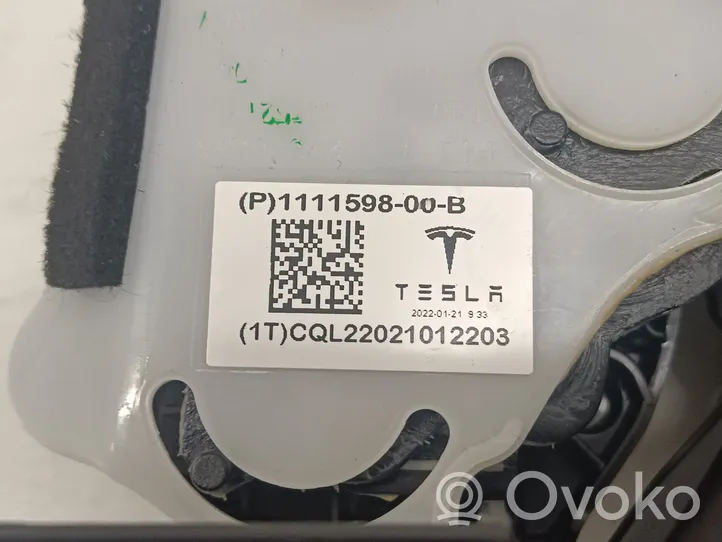 Tesla Model 3 Garniture, panneau de grille d'aération 111159800B
