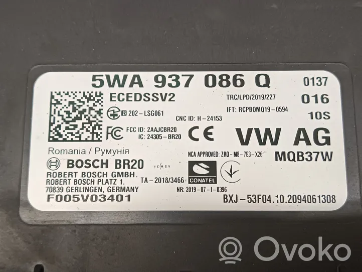 Volkswagen Golf VIII Module confort 5WA937086Q