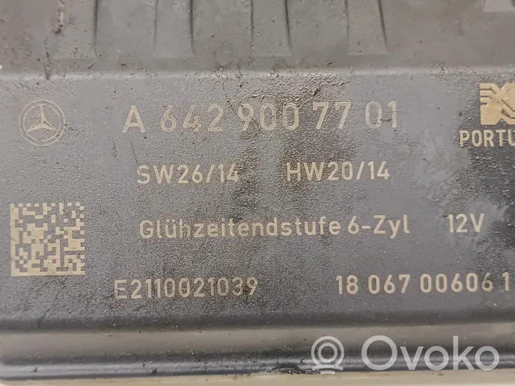 Mercedes-Benz GL X164 Relè preriscaldamento candelette A6429007701