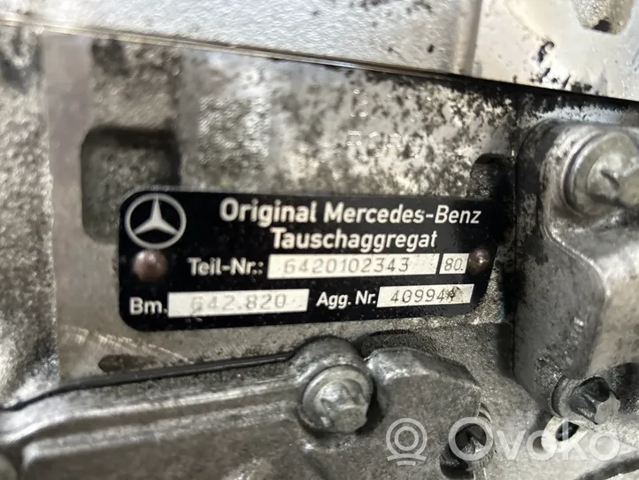 Mercedes-Benz ML W164 Moottori 642820