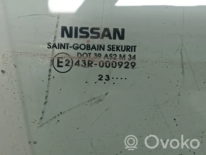 Nissan Qashqai J12 priekšējo durvju stikls (četrdurvju mašīnai) 43R000929