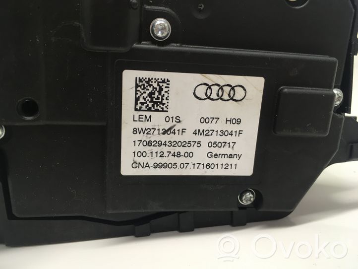 Audi S5 Facelift Vaihteenvalitsimen verhoilu 8W2713041F