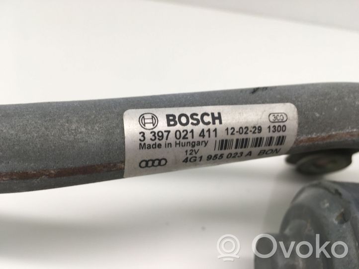 Audi A7 S7 4G Etupyyhkimen vivusto ja moottori 4G1955119