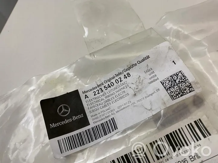 Mercedes-Benz S W223 Autres faisceaux de câbles A2235400248