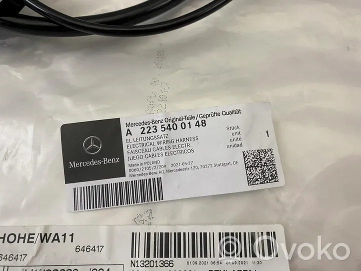 Mercedes-Benz S W223 Autres faisceaux de câbles A2235400148