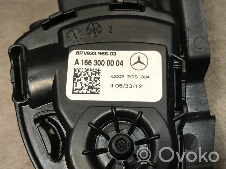 Mercedes-Benz GL X166 Akceleratoriaus pedalas A1663000004