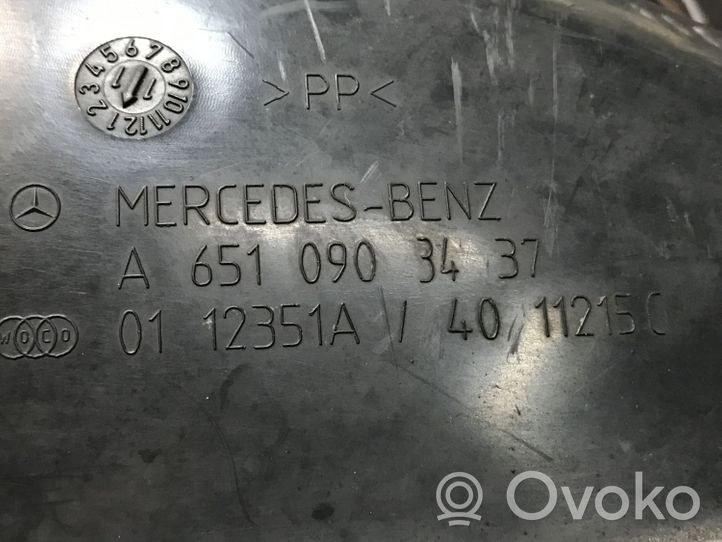 Mercedes-Benz E W212 Conduit d'air (cabine) A6510903437