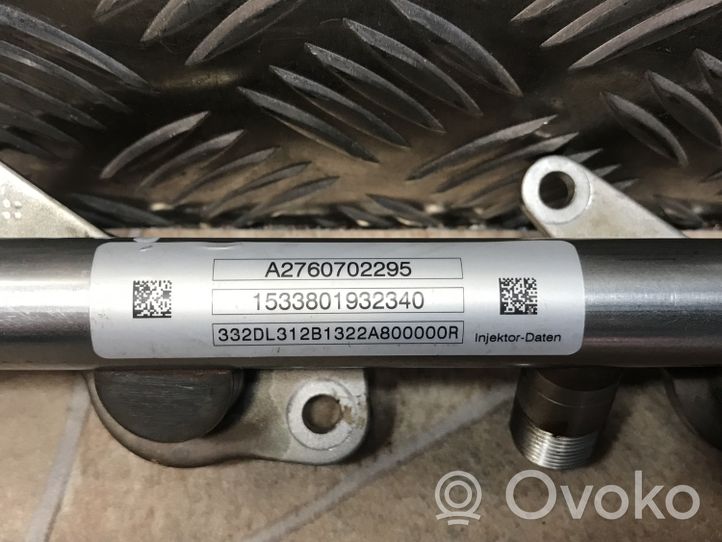 Mercedes-Benz S W222 Kraftstoffverteiler Einspritzleiste Verteilerrohr A2760702295