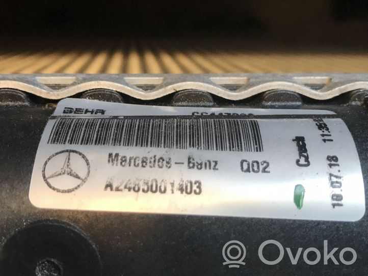 Mercedes-Benz GLA W156 Aušinimo skysčio radiatorius A2465001403