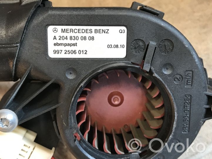 Mercedes-Benz C W204 Dzinēja vadības bloka ventilators A2048300808