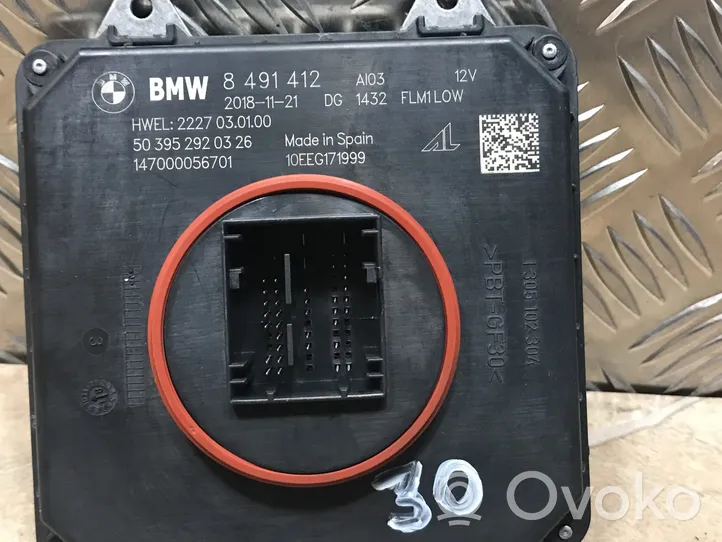 BMW 5 G30 G31 Module d'éclairage LCM 8491412