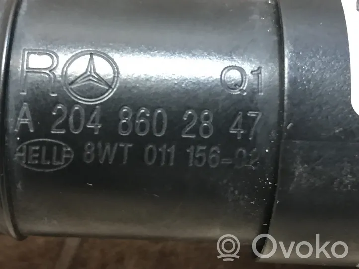 Mercedes-Benz C W204 Dysza spryskiwacza lampy przedniej A2048602847